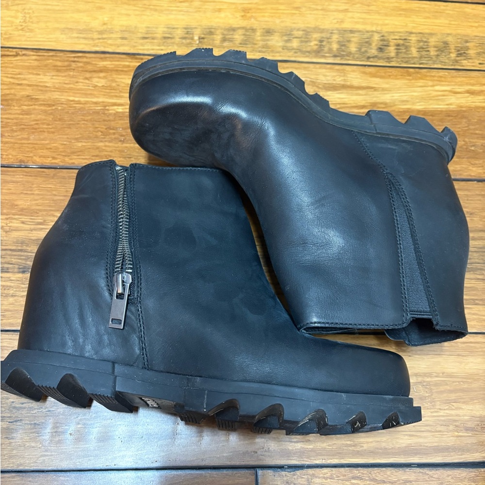 Sorel Black Ankle Boots for Women